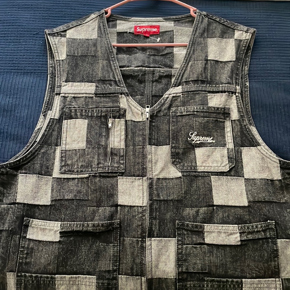 Supreme denim vest